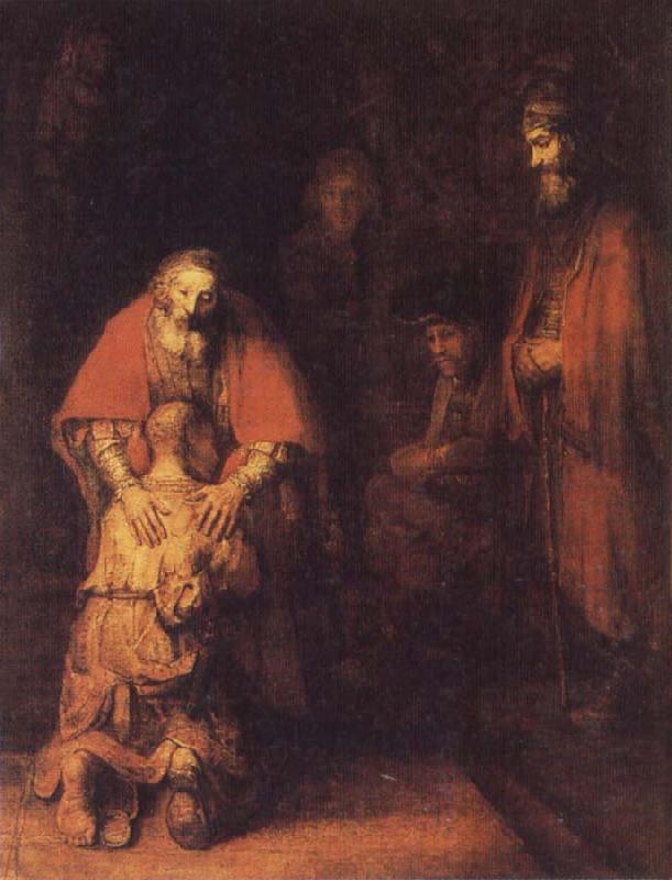 REMBRANDT Harmenszoon van Rijn The Return of the Prodigal Son Sweden oil painting art